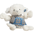 Leo Lamb Plush Dog Toy Knottie®
