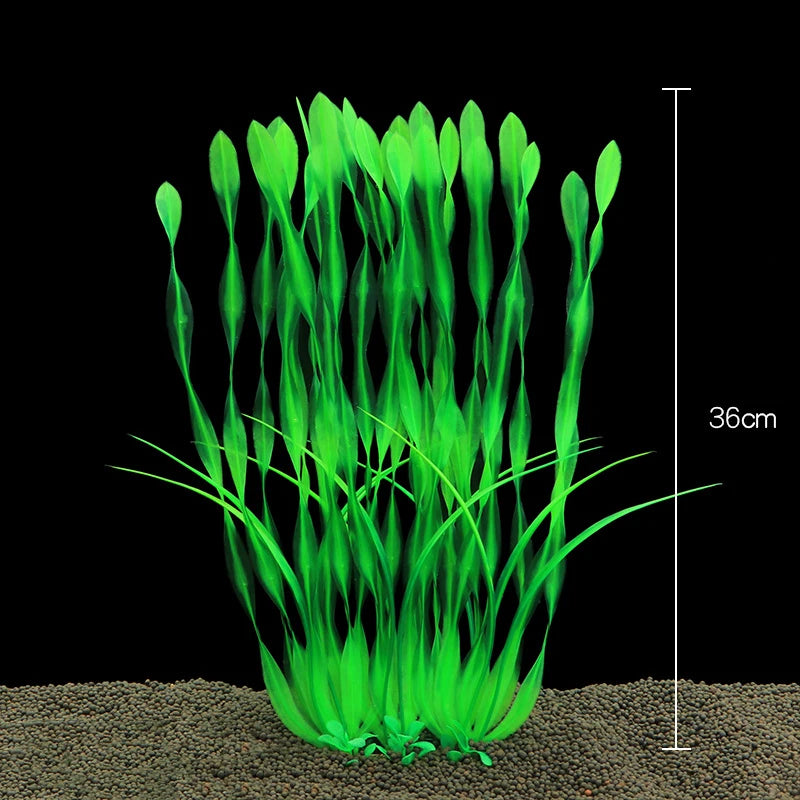 Artificial Aquarium Decor Plants Underwater Water Grass Aquatic Plastic Plants For Fish Tank Aquarium Decorations