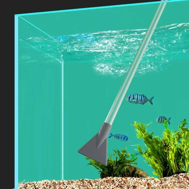 New Fish Tank Water Changer, Sand Washer, Water Pump, Fish Tank Water Absorber, Siphon Pipe, Manual Water Changer, Toilet