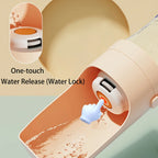 Portable Dog Water Bottle Durable Pet Hydration Dispenser Outdoor Walks Hiking Travel Pet Ergonomic Bottle Dog Water Dispenser
