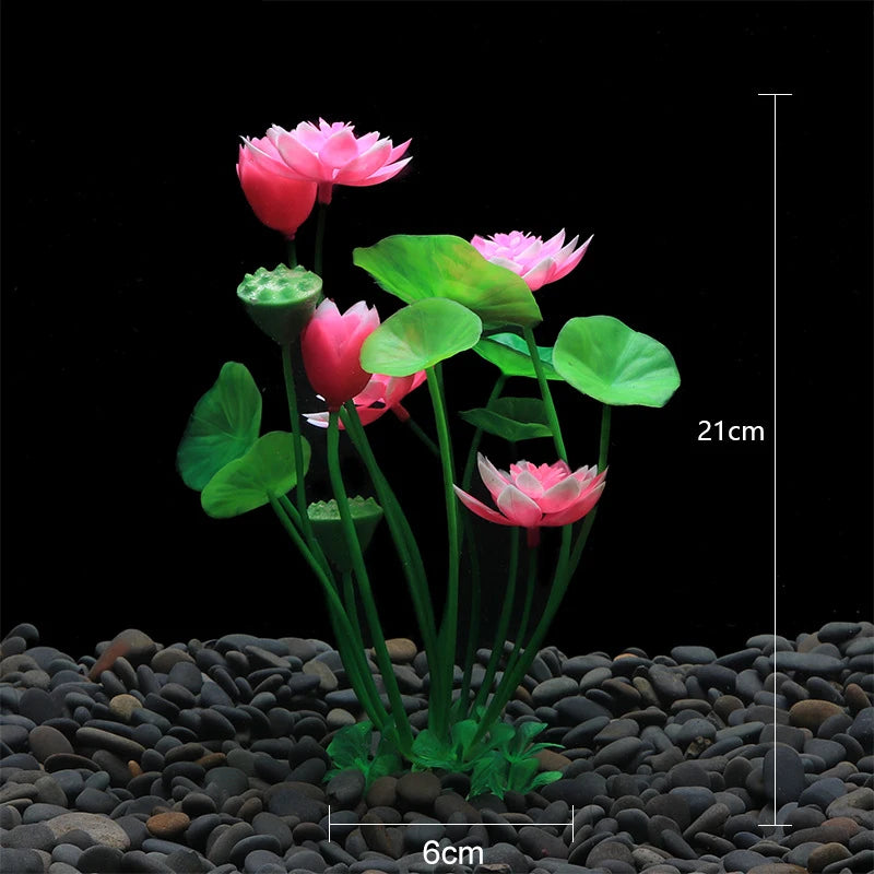 Artificial Aquarium Decor Plants Underwater Water Grass Aquatic Plastic Plants For Fish Tank Aquarium Decorations