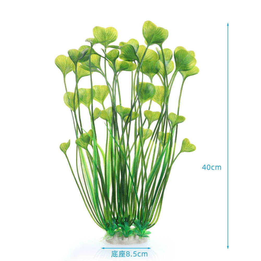 Artificial Aquarium Decor Plants Underwater Water Grass Aquatic Plastic Plants For Fish Tank Aquarium Decorations