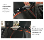 Dog Car Seat Cover Oxford Hammock Waterproof Scratchproof Pet Seat Protector for Cars Trucks SUVs Durable Back Seat Cover