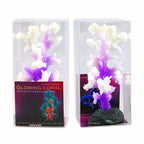1pc Glowing Coral Beautiful Aquarium Decoration Landscape Ornaments Home Garden Fish Aquatic Pet Supplies Silica Gel Sea Coral