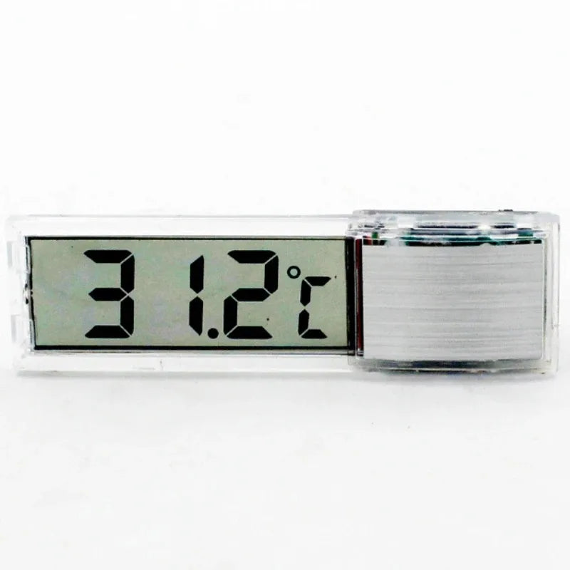 1PC Aquarium Thermometer Electronic LCD Digital Fish Tank Temperature Measurement Fish Tank Temp Meter Aquarium Accessories