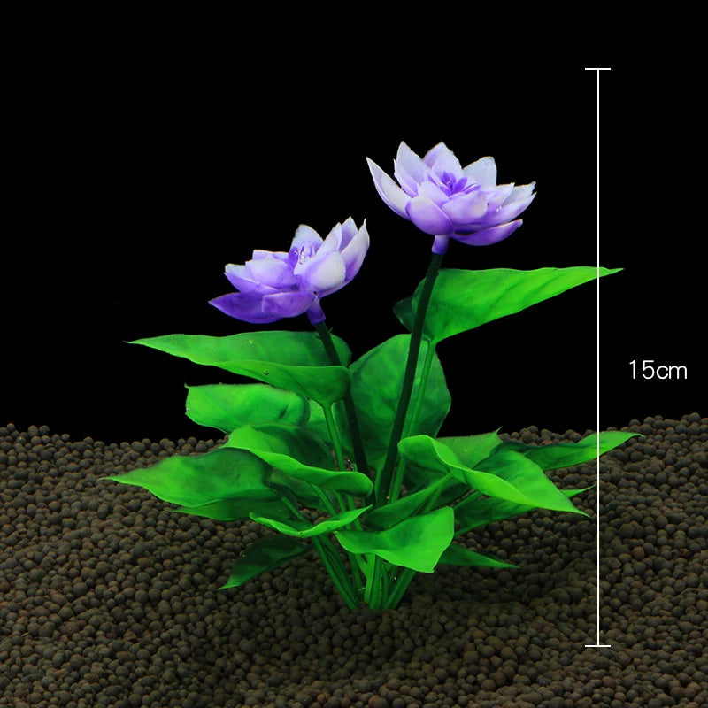 Artificial Aquarium Decor Plants Underwater Water Grass Aquatic Plastic Plants For Fish Tank Aquarium Decorations